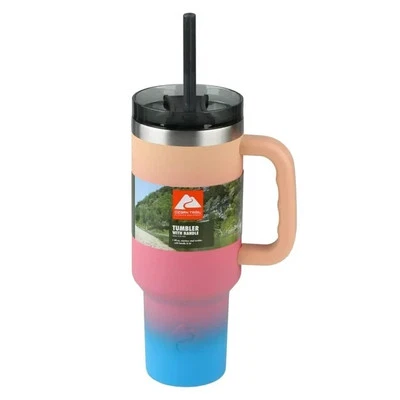 Vaso de acero inoxidable aislado al vacío Ozark Trail 40 oz degradado sin sudor Foto 1 de 3