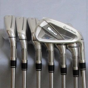 TaylorMade SIM2 MAX Iron 7 Piece #5 -PW AW Steel S KBS MAX85MT 2022 88060 - Picture 1 of 4