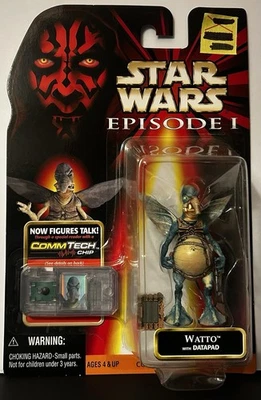 Watto Star Wars Episodio 1 con Datapad CommTech Chip 1998 Hasbro Collection 2 Nuevo Foto 1 de 3
