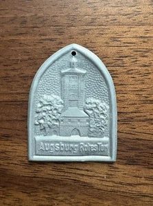 RARO Original Segunda Guerra Mundial Alemán Winterhilfswerk WHW Tinnies/Insignia “RED GATE” Augsburgo - Imagen 1 de 2