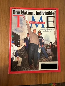 Time Magazine - 9/11 SPECIAL ISSUE - ONE NATION INDIVISIBLE - September 24, 2001 - Picture 1 of 1