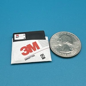 Mini Marken Retro 3m schwarz Diskette Common - Bild 1 von 3