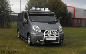 Roof Bar A + Jumbos + LEDs To Fit Iveco Daily 1999 - 2006 Van Front Accessories - Picture 1 of 10