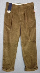 Neu mit Etikett Nautica Rigger braune Cordhose für Herren 34 x 32 - Bild 1 von 12