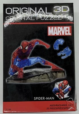 Rompecabezas de Cristal 3D Spider Man ORIGINAL MARVEL COLECCIONAR TODO/COLECTIONNEZ TOUS LES Foto 1 de 4