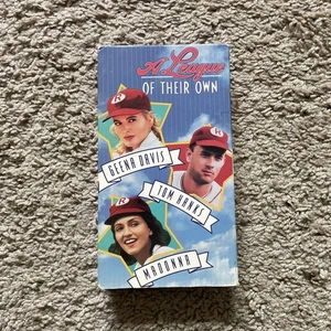 A League Of Their Own (VHS, 1992) Tom Hanks Geena Davis Madonna Cult Comedy OOP - Picture 1 of 7