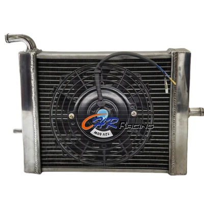 Radiador auxiliar de aluminio + ventilador para Land Rover Discovery/Range Rover 2017-2020 Foto 1 de 4