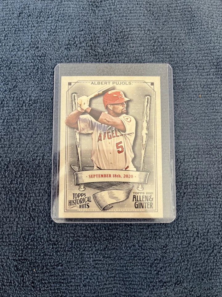 2021 Topps Allen & Ginter's - Albert Pujols #HH-32 - Image 1 of 1