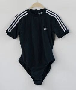Adidas Body Manga Corta Negro Para Mujer Talla UK 8 EU 34 US S - Imagen 1 de 7
