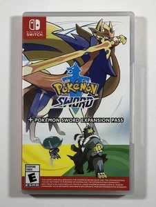 Pokemon Sword + Expansion Pass (Nintendo Switch) Tested, Guaranteed. Ships Today - Picture 1 of 15
