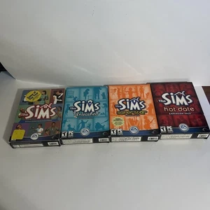 4 Stück Die Sims 1 mit Erweiterungspacks - Bild 1 von 23