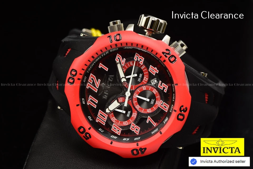 Invicta Venom Hydra Chronograph GMT Quartz Men's Watch 48237