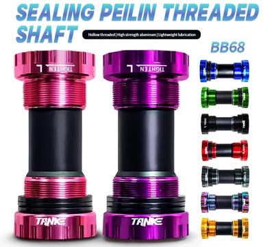 Bike Bottom Bracket 24mm BB68/73 Sealed Ceramic Bearing Threaded MTB BB68 /BB92 - Image 1 of 4