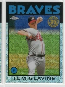 Tom Glavine 2021 Topps Update 1986 Retro Silver Pack Chrome #86C-21 Braves - Bild 1 von 1