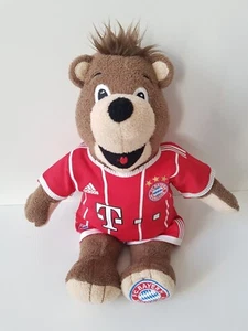 Plüsch FC Bayern München Bär Maskottchen Berni Stofftier Kuscheltier Fußball - Bild 1 von 9