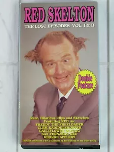Red Skelton The Lost Episodes Vol. I and II Double Feature VHS Family Comedy - Picture 1 of 3