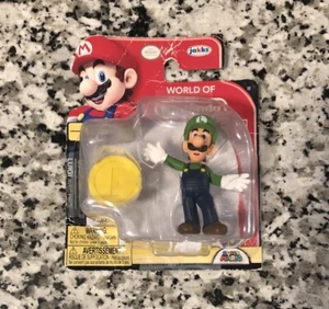 Figurine Jakks Pacific Luigi + Coin World Of Nintendo - Sigillate! Leggi Descrizione - Foto 1 di 3