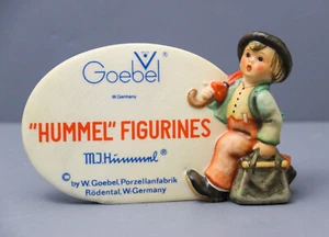HUMMEL "MERRY WANDERER COLLECTORS PLAQUE" 5 1/2" Hum187A * TMK5 * - Picture 1 of 5