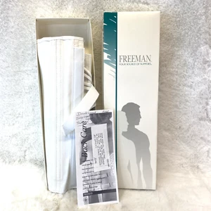 Freeman Tutore Schiena Corsetto Lombosacrale Uomo Modello 562 Bianco Taglia 50 XXL - Foto 1 di 11