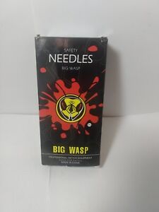 Big Wasp Safety Needles Professional Tattoo Equipment Disposable 50 count 