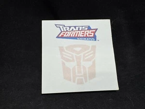 Transformers Animated Bic Sticky Notes - Picture 1 of 2