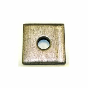 M6 Single Hole fixing Plate for Channels T304 Stainless (As Unistrut / Oglaend) - Picture 1 of 2