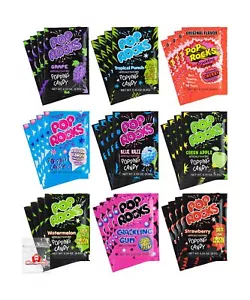 Pop Rocks Candy Variety Pack - All 9 Flavors - Nostalgic 90s Candy for Partie... - Picture 1 of 7