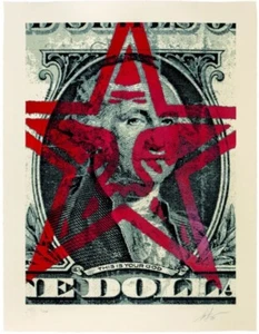 OBEY - Shepard Fairey - This Is Your God HPM Signed Limited Edition /100 IN HAND - Bild 1 von 1