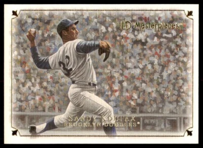Upper Deck Masterpieces 2007 Sandy Koufax Brooklyn Dodgers #26 *Noles2148* Foto 1 de 2