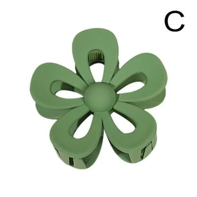 Flower scratch clip scrub disc hair shark clip hair clip ornament grab hair C8Y0 - Image 1 of 4