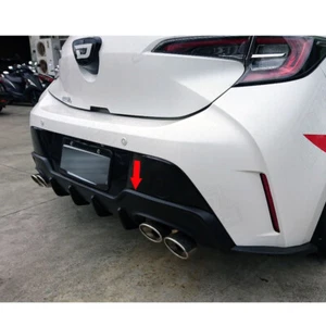 Painted Black For Toyota Corolla Auris 5D Rear Bumper Diffuser Lip Spoiler 2021 - Picture 1 of 11