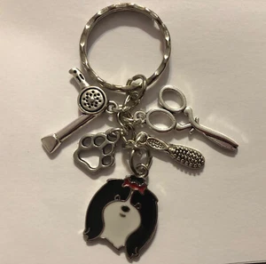 ❤️ LLAVERO PELUQUERO PERRO BOLSO ENCANTO GRACIAS regalo - Imagen 1 de 3
