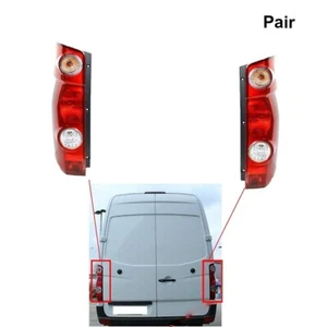 Vw Crafter Rear Tail Light Lamp Lens Right Pair Left and Right 2006 2017 UK - Picture 1 of 4