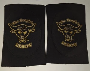 WWE The Rock People's Elbow Children's Souvenir Elbow Pads 2008 Vintage - Picture 1 of 5