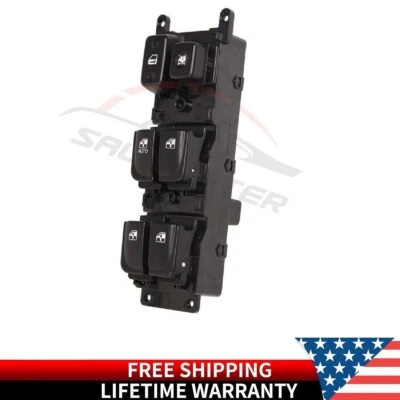 Front Left Power Window Master Switch For Hyundai Sonata 2005-2007 935703K010 - Image 1 of 4