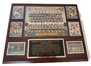 Vintage GREEN BAY PACKERS SUPER BOWL XXXI 1996 Limited Edition Team Plaque