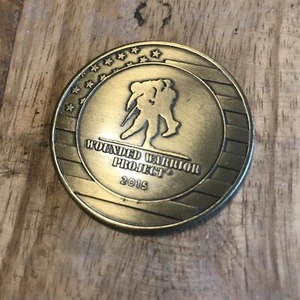 Challenge Coin - US Military - 2015 Wounded Warrior Project - Picture 1 of 2