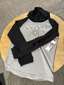 New Orleans Saints Youth Boys Hoodie Size XXL Authentic NFL Apparel.