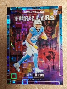 Brenden Rice 2024 Rookies & Stars Thrillers Pandora Rookie Parallel #108/135 RC - Picture 1 of 2
