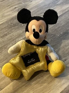 Mickey Plüsch mit Stern Bilderrahmen Disney Store - Bild 1 von 7