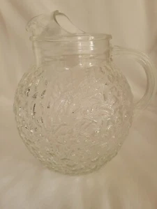 Vintage Anchor Hocking Clear Glass Pitcher for Tea or Koolaid - Picture 1 of 2