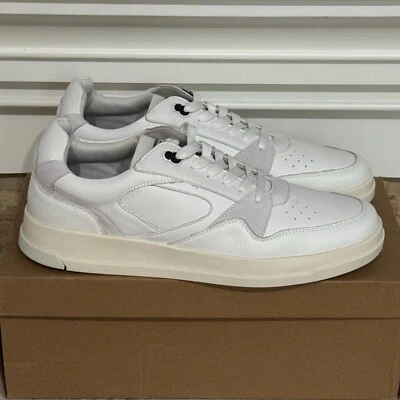 Steve Madden Dynamo Zapatillas Deportivas de Cuero Blanco para Hombre 11.5M Informales Atléticas Foto 1 de 4