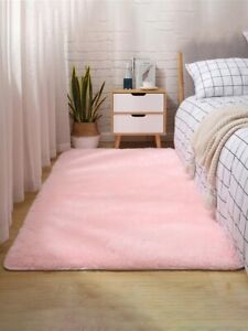 Fluffy Shaggy Rug Modern Soft Bedroom Living Room Ultra Plush Bedside Carpet