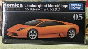 TOMICA PREMIUM #05 LAMBORGHINI MURCIELAGO 1/62 SCALE NEW IN BOX USA STOCK!!! - Picture 1 of 4