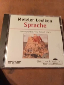 CD: Metzler Lexikon - Sprache - Photo 1/2