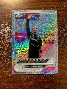 Lewis Hamilton, Mini Diamonds Refractor #d 231/299 - 2022 Topps Chrome Formula 1 - Picture 1 of 2