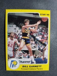 1985-86 Star BILL GARNETT card # 84