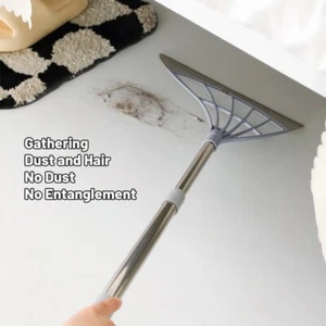 Surface Lightweight Silicone Broom, Squeegee, Pet Hair Remover, Indoor Cleaning - Picture 1 of 8