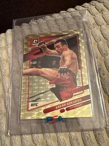 2022 Panini Donruss Optic UFC Dakar Askarov Gold Vinyl 1/1 One Of One Rare 🔥 - Bild 1 von 4