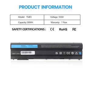 T54FJ Akku Für Dell Latitude E6440 E5430 E5520 E5530 E6430 E6520 E6540 E6420 NEU - Bild 1 von 7